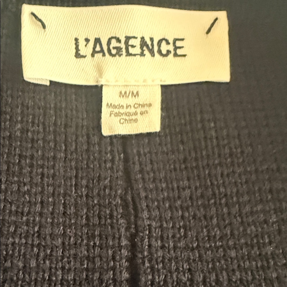 L'Agence Lacey Black Knit Blazer NWOT - Picture 11 of 11